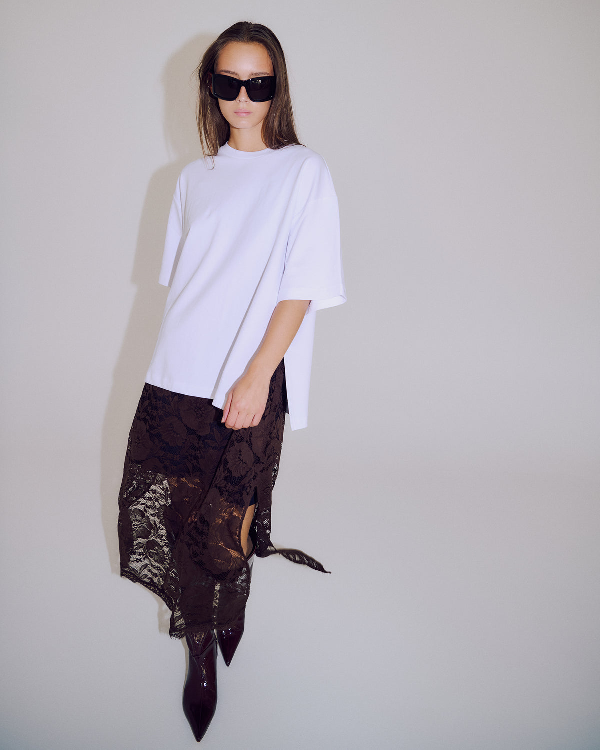 SAYMSIA BASIC T-SHIRT - BRIGHT WHITE
