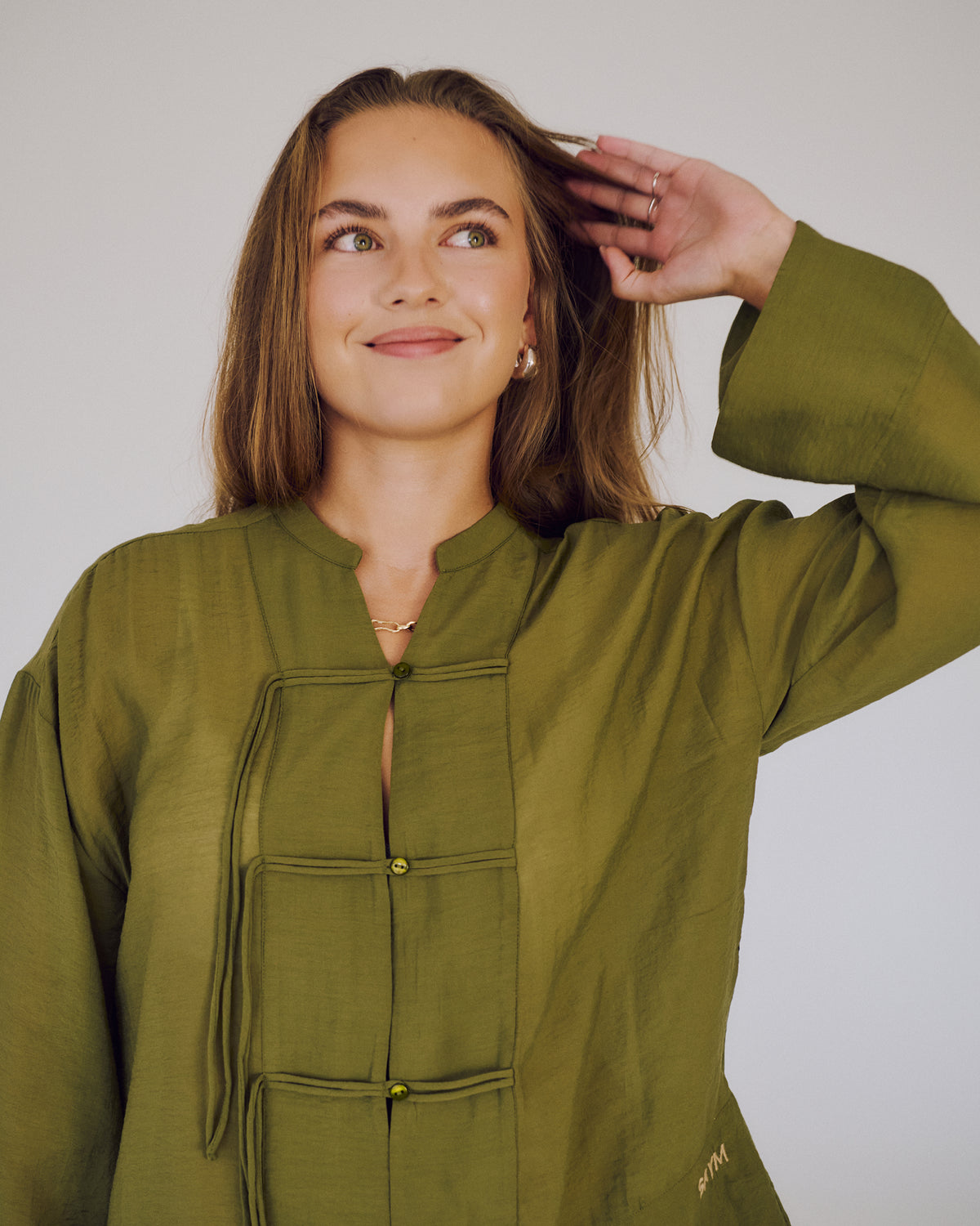 SAYMALMA LS TOP - CAPULET OLIVE