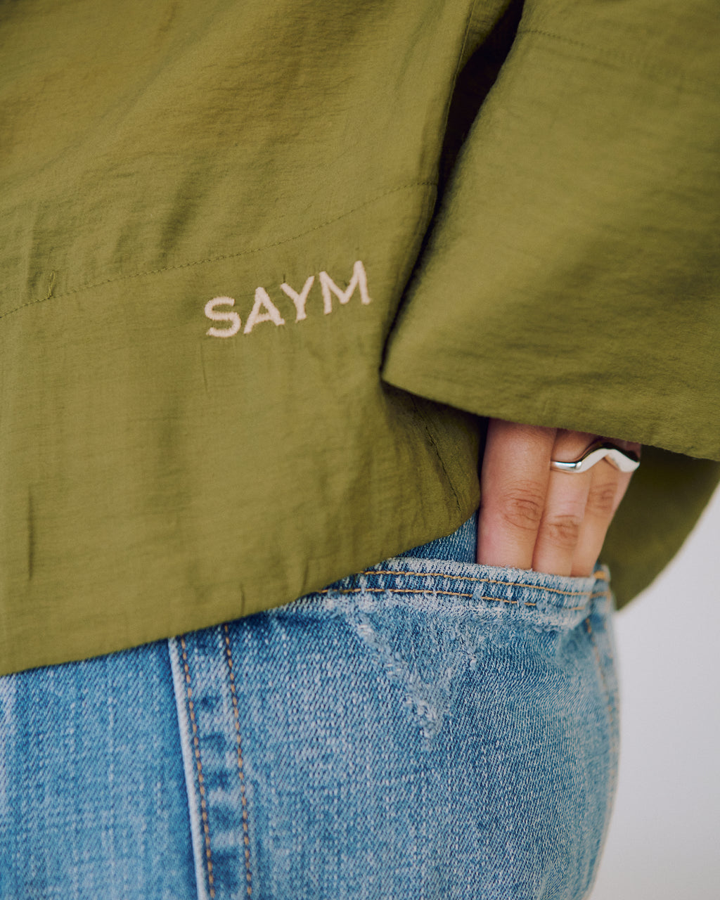 SAYMALMA LS TOP - CAPULET OLIVE