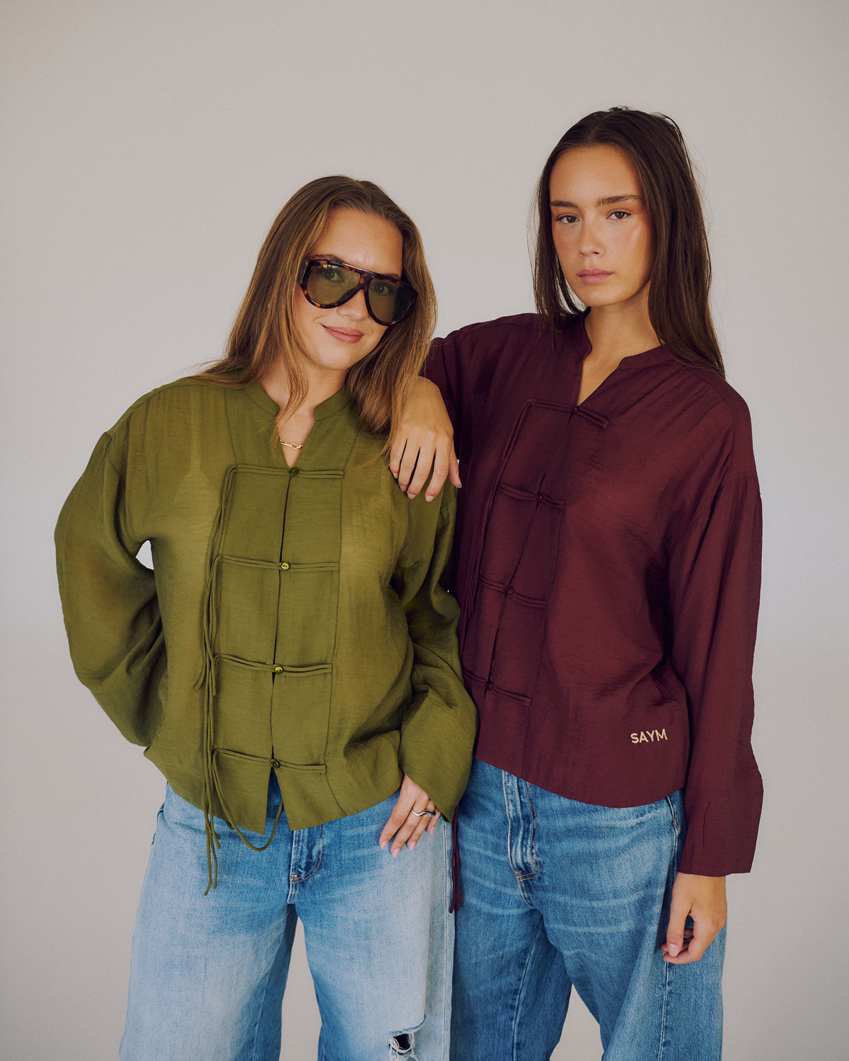 SAYMALMA LS TOP - CAPULET OLIVE