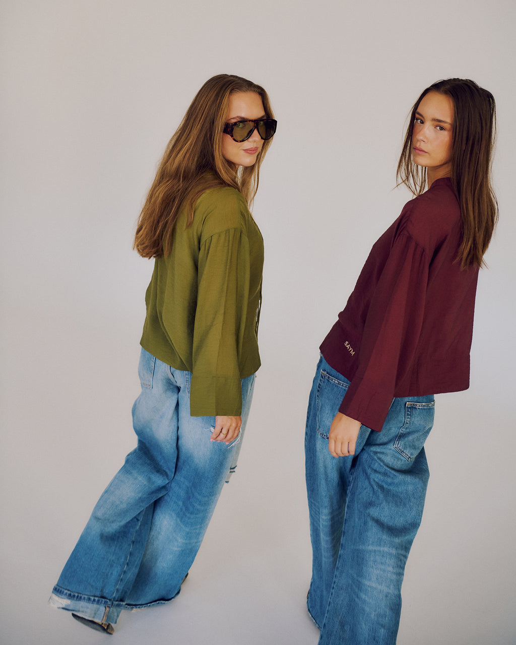 SAYMALMA LS TOP - CAPULET OLIVE