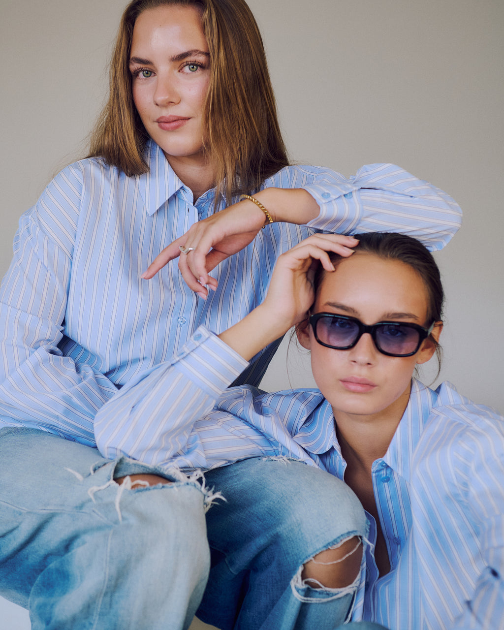 SAYMKAT STRIPED SHIRT