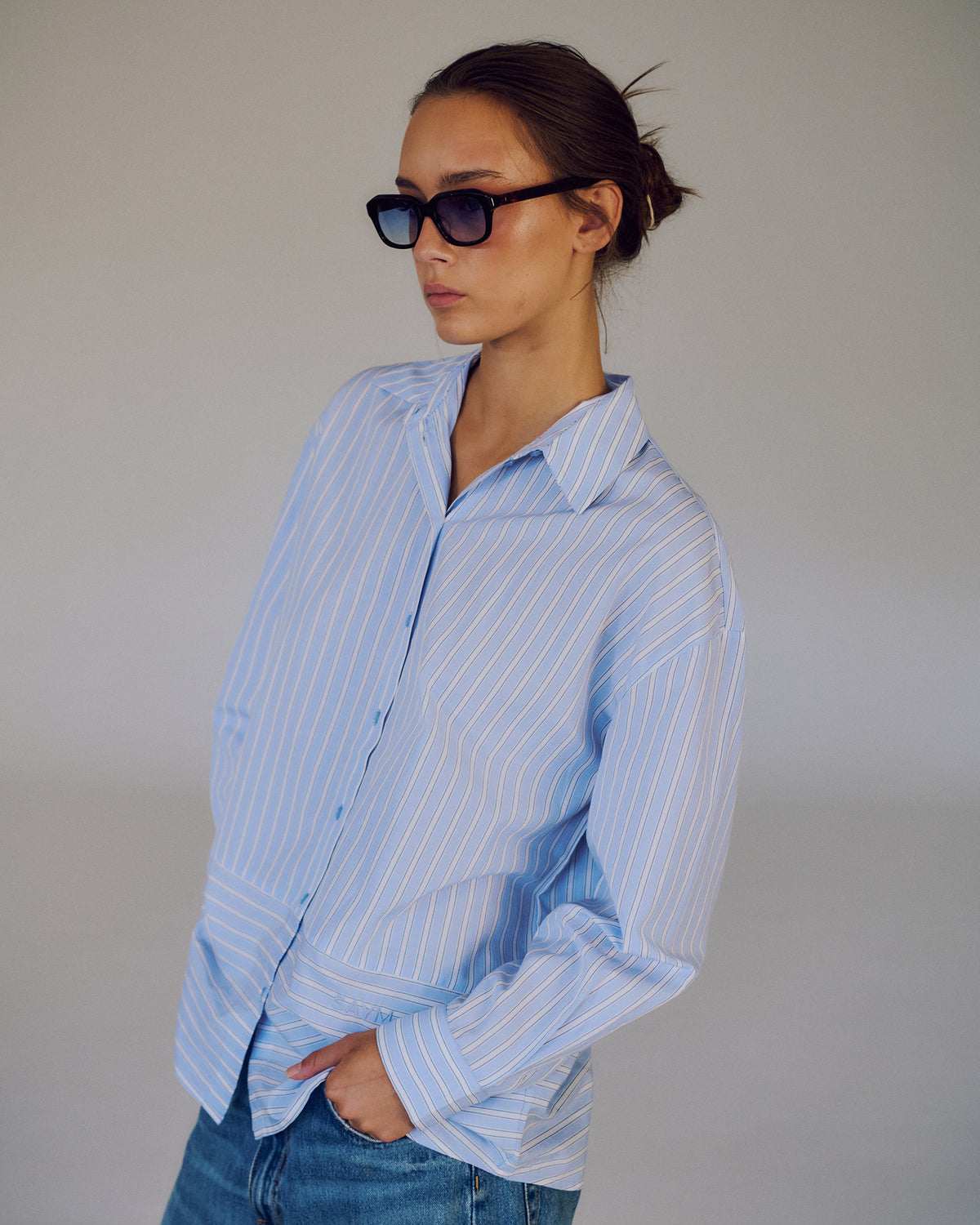 SAYMKAT STRIPED SHIRT