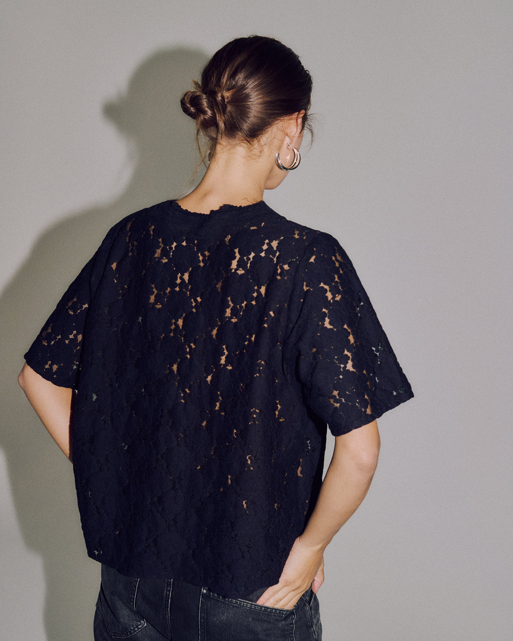 SAYMMAJA SS LACE TOP