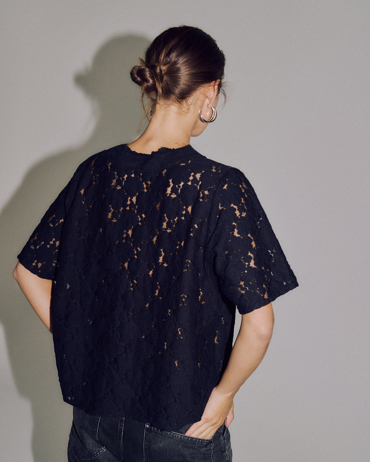 SAYMMAJA SS LACE TOP