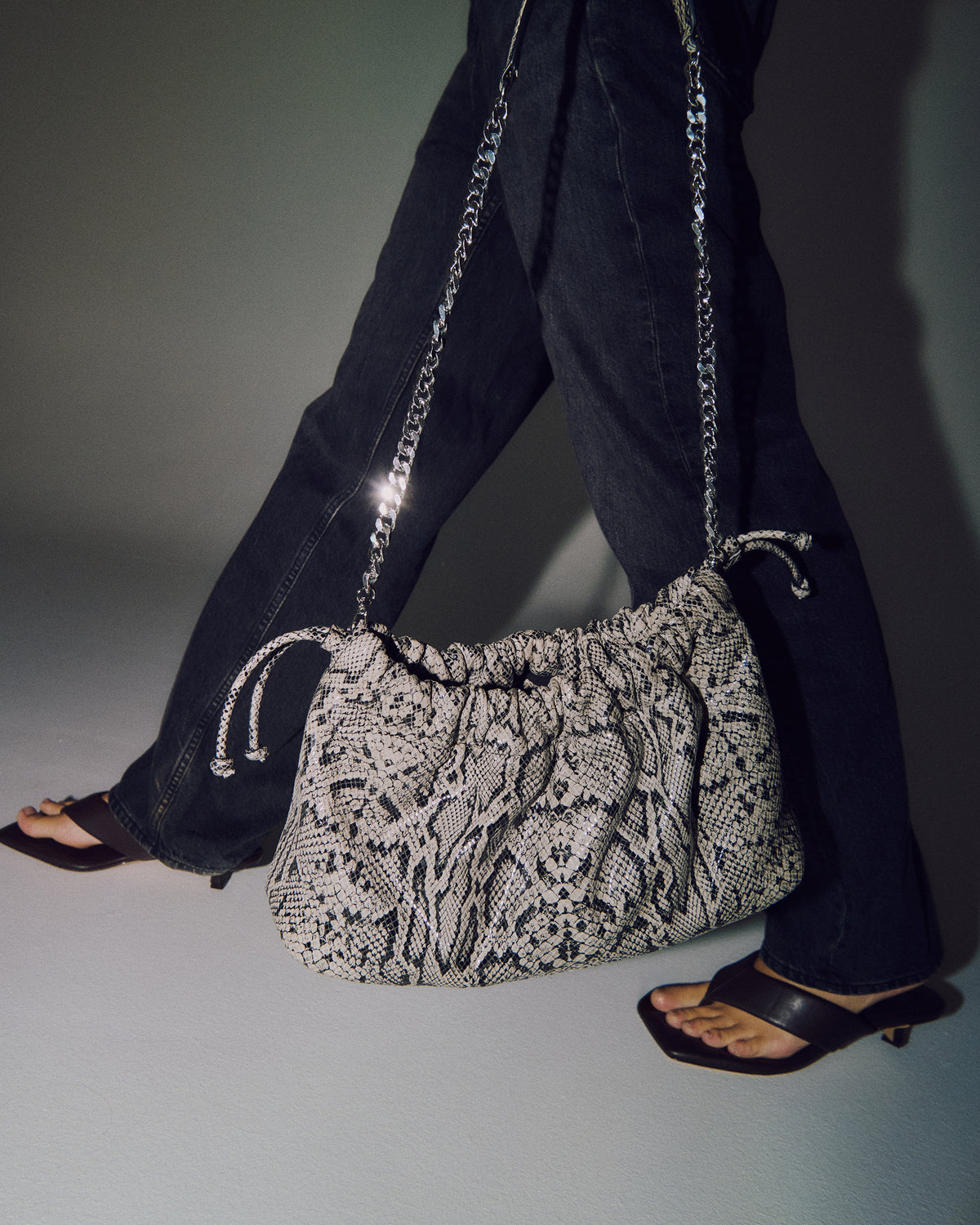 SAYMSIGNA LEATHER BAG - SNAKE