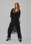 SAYMLULU LACE DRESS - BLACK