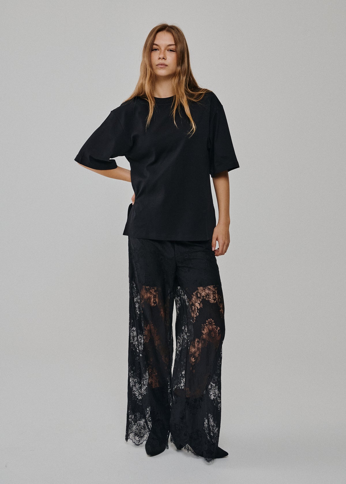 SAYMLULU HW LACE PANTS