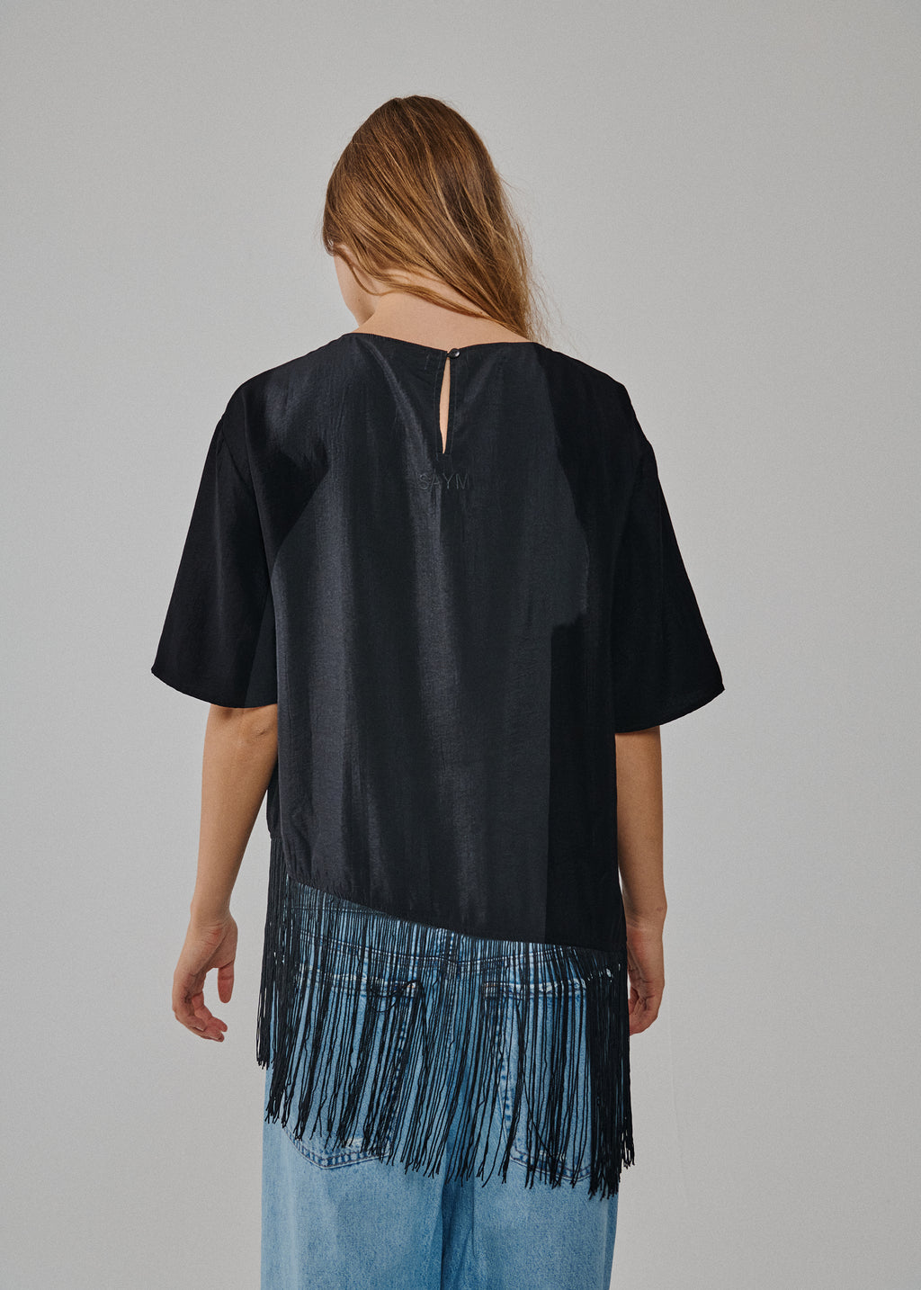 SAYMRIO FRINGE TOP