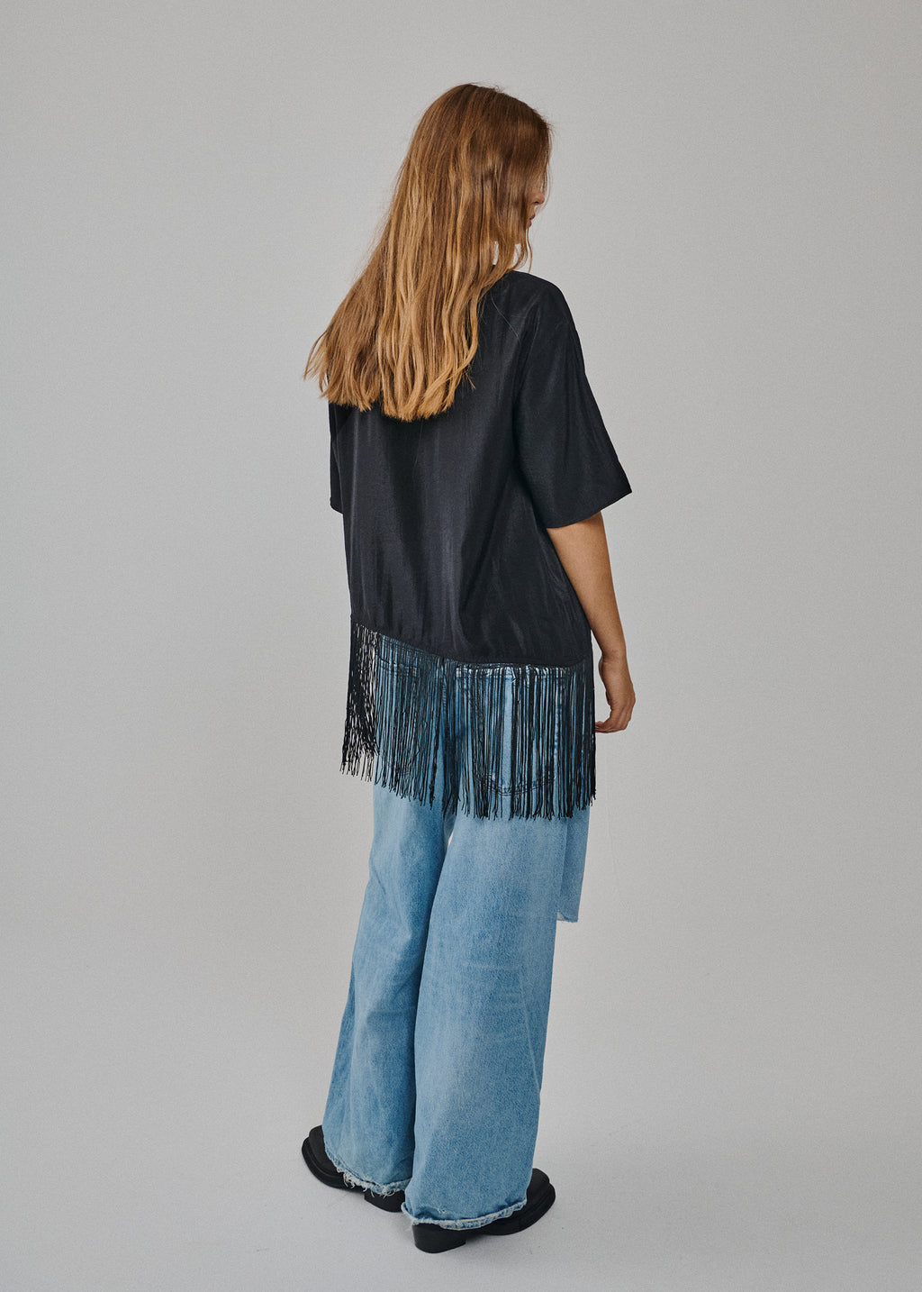 SAYMRIO FRINGE TOP