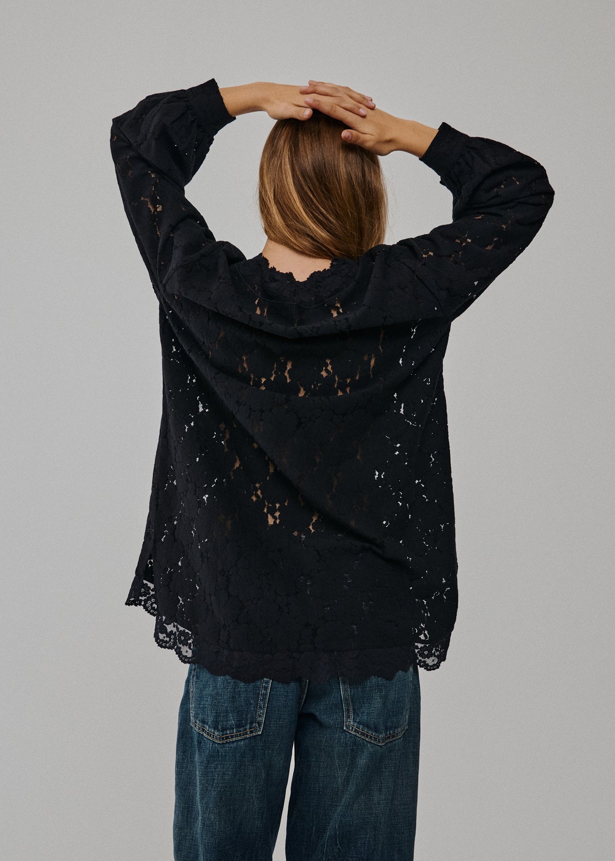 SAYMMAJA LS LACE SHIRT