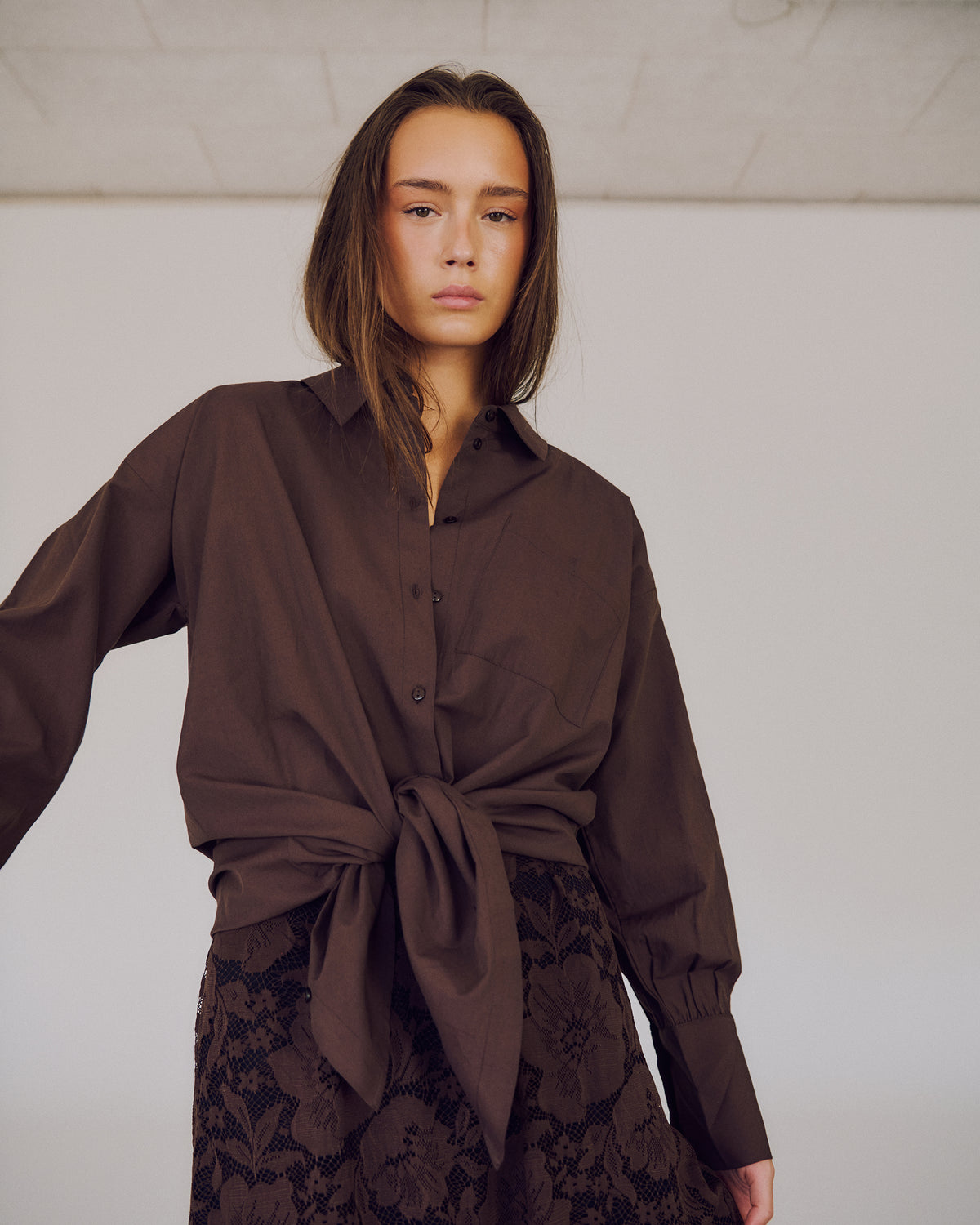 SAYMIDA ASYMMETRIC SHIRT