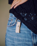 HANDBAG CHARM - CLOUD DANCER