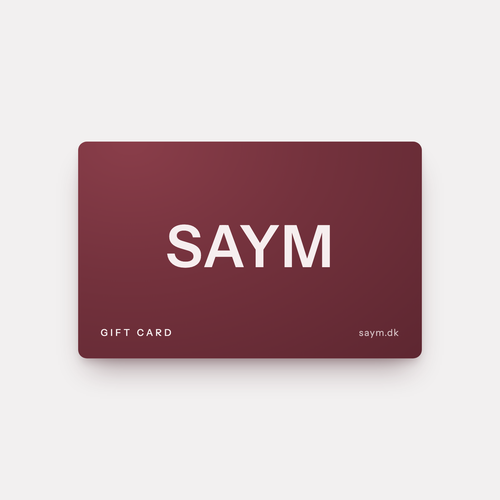 SAYM gavekort